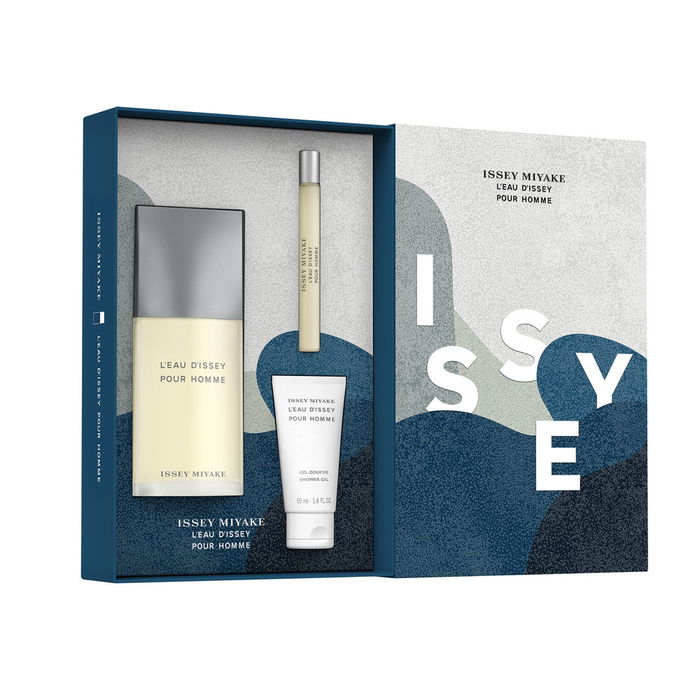 Issey Miyake L'EAU D'ISSEY POUR HOMME ESTUCHE 3 pz Eau de Toilette 125 ml + Gel Ducha 50 ml + Eau de Toilette 10 ml