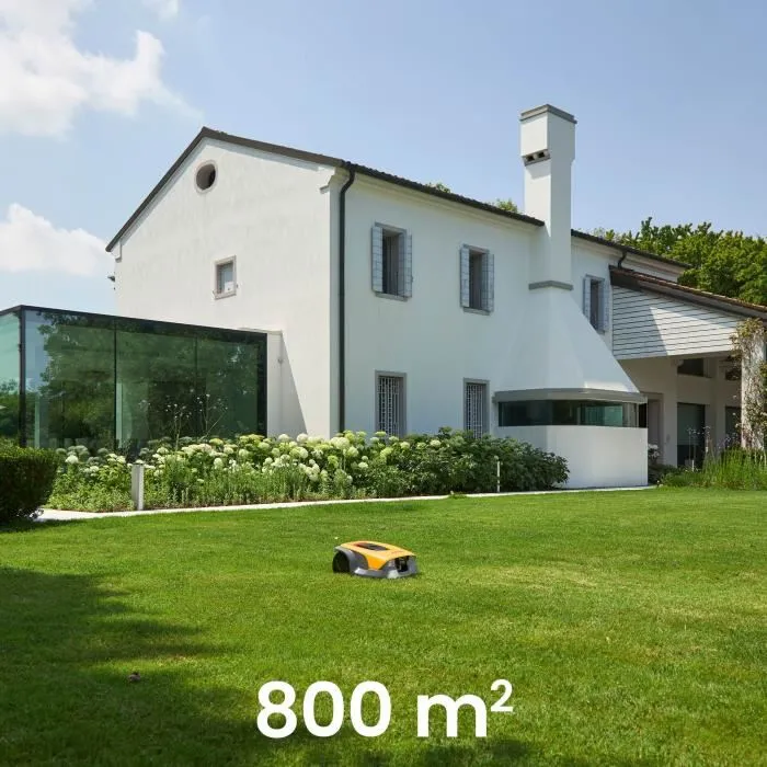 Stiga Robot cortacésped A 8V - Área 800 m² - Gestión de 10 zonas - Cámara inteligente Stiga Robot cortacésped A 8V - Área 800 m² - Gestión de 10 zonas - Cámara inteligente