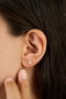 Heliophilia Silver ELKAB92237 Pendientes de Plata de Ley 925, Dorados, Resistentes al Deslustre, Elegantes y Atemporales