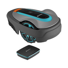 GARDENA smart SILENO city 400 qm Set Robot Cortacésped para césped de hasta 400 m², 16 cm ancho de corte, Batería Ión de litio