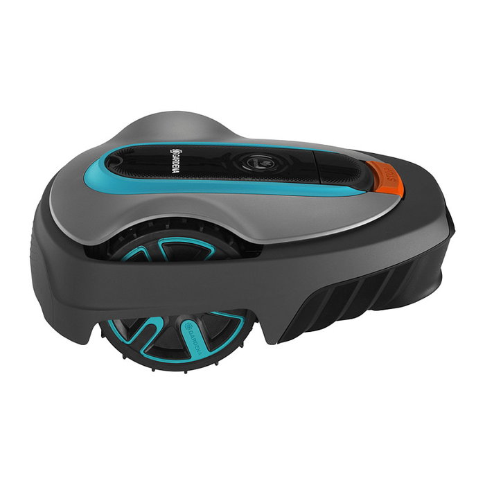 GARDENA smart SILENO city 400 qm Set Robot Cortacésped para césped de hasta 400 m², 16 cm ancho de corte, Batería Ión de litio