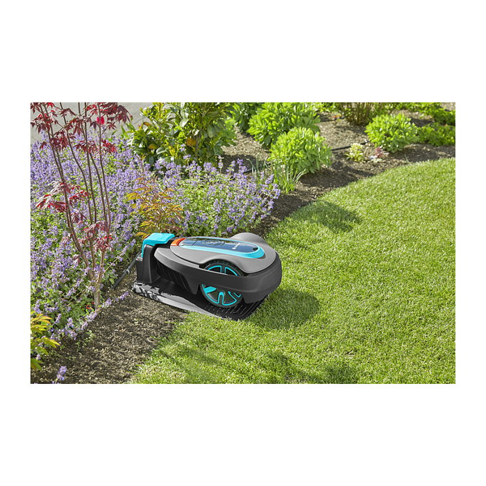 GARDENA smart SILENO city 400 qm Set Robot Cortacésped para césped de hasta 400 m², 16 cm ancho de corte, Batería Ión de litio