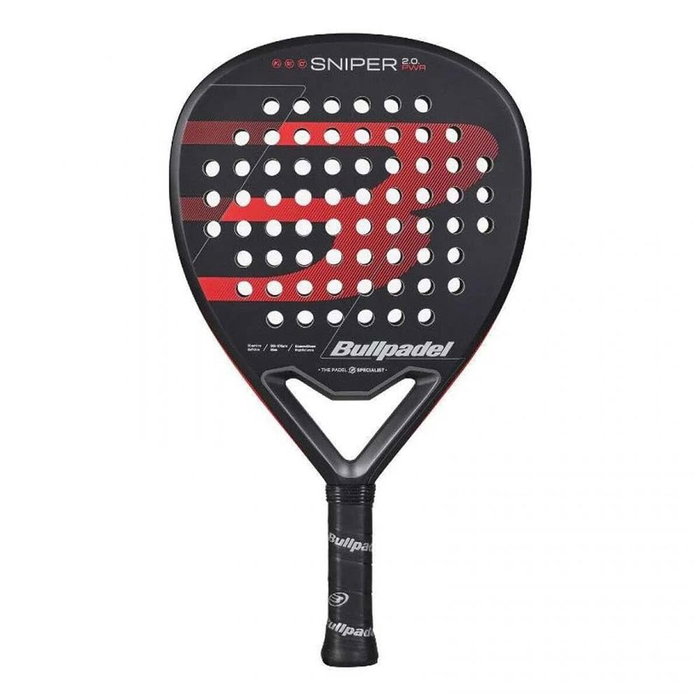 Bullpadel Sniper 2.0 Power 2026 Negra y Roja Bullpadel Sniper 2.0 Power 2026 Negra y Roja