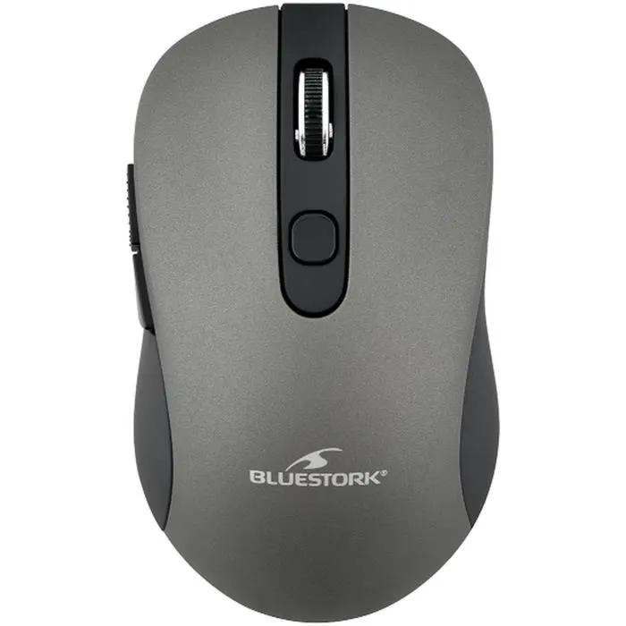Bluestork Ratón Inalámbrico 2.4 GHz 6 Botones Gris Bluestork Ratón Inalámbrico 2.4 GHz 6 Botones Gris
