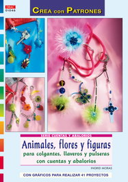 DRAC Animales flores y figuras para colgantes llaveros pulseras