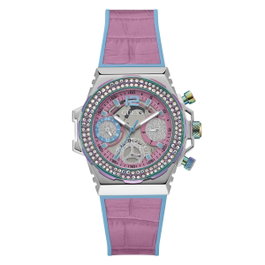 Guess GW0553L5 con correa rosa y caja gris