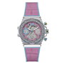 Guess GW0553L5 con correa rosa y caja gris
