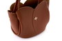 Lucky Bees Bolsa de Hombro Color Tan Cuero de Polivinilo
