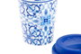 DKD Home Decor Mug Mediterraneo Azul Porcelana y Silicona 10 x 14 x 10 cm (6 Unidades)