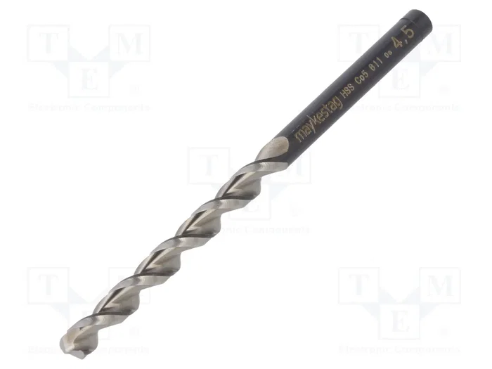 ALPEN-MAYKESTAG Broca para metal HSS FORTE COBALT 4,5 mm x 80 mm ALPEN-MAYKESTAG Broca para metal HSS FORTE COBALT 4,5 mm x 80 mm
