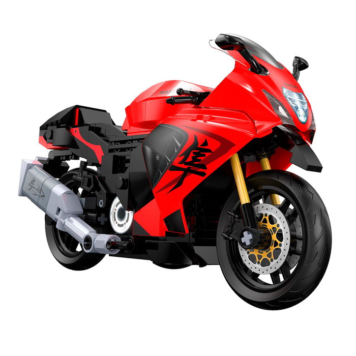 CADA Suzuki Hayabusa Escala 1:12, 299 Piezas CADA Suzuki Hayabusa Escala 1:12, 299 Piezas