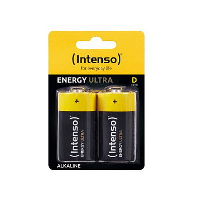 Intenso Energy Ultra D LR20 Pilas Alcalinas (Pack de 2)
