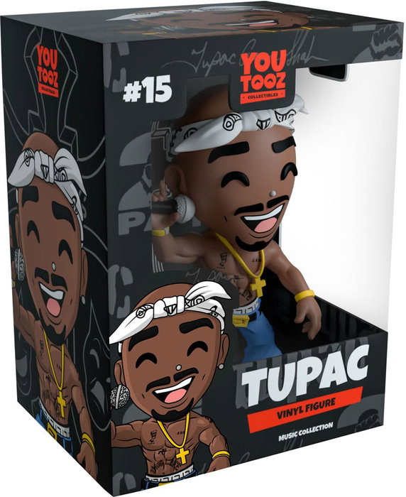 Tupac Shakur Figura Vinyl Tupac 11 cm Tupac Shakur Figura Vinyl Tupac 11 cm