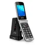 SPC Prince 4G Teléfono Móvil para Personas Mayores, Negro, Teclado Grande, Botón SOS, 4G, Radio FM