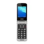 SPC Prince 4G Teléfono Móvil para Personas Mayores, Negro, Teclado Grande, Botón SOS, 4G, Radio FM