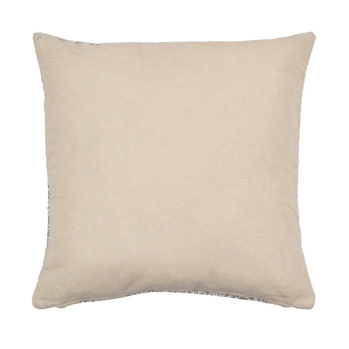 Cojín Blanco-Gris Algodón Decoración 45 X 45 cm (Set de 2)