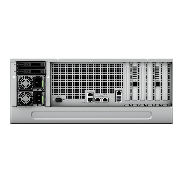 Synology HD6500 Servidor NAS Rack 4U 60 Bahías SAS con Procesador Intel Xeon Silver 4210R 2.4GHz, 64GB RAM DDR4, 2x SSD 480GB