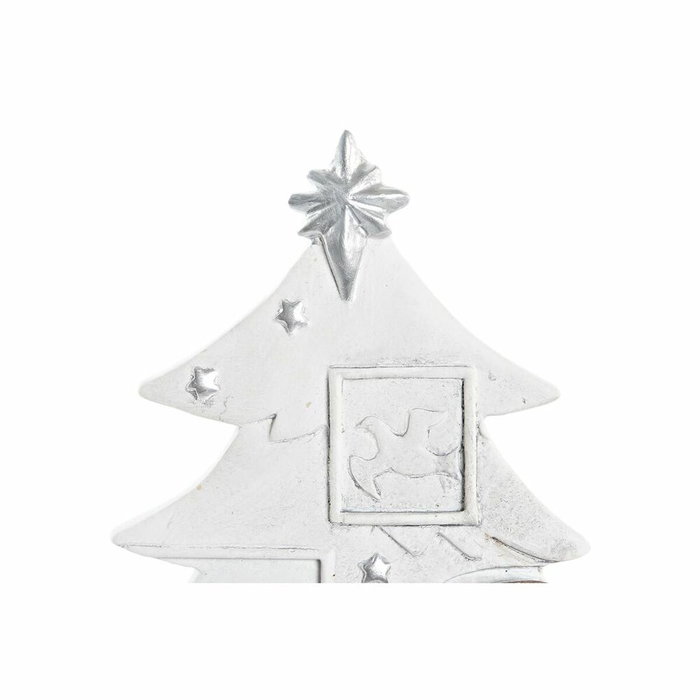 DKD Home Decor Nacimiento de Resina Blanco