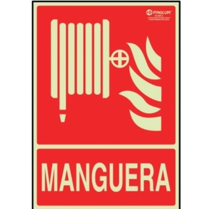 Duver Señal 7004 Plástico 297X210 'Manguera' Lum Manguera (Abajo) Duver Señal 7004 Plástico 297X210 'Manguera' Lum Manguera (Abajo)
