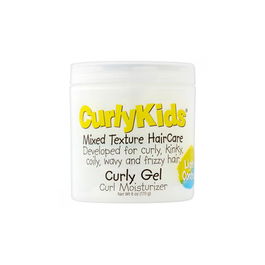 Curly Kids Gel Ultra-Hidratante para Niños con Rizos 170g, Cabello Húmedo, Sin Rigidez ni Descamación, Brillo y Humedad