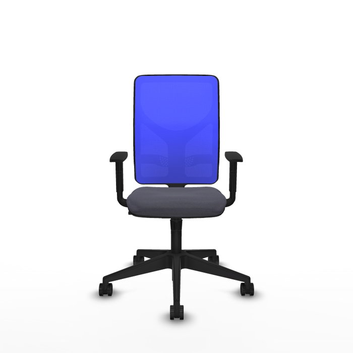 PIQUERAS Y CRESPO Silla de oficina Motilla con mecanismo Sincro, Azul y Gris oscuro PIQUERAS Y CRESPO Silla de oficina Motilla con mecanismo Sincro, Azul y Gris oscuro