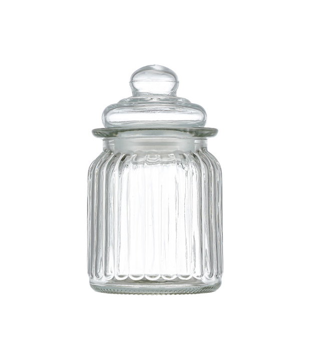 Inde Tarro Vidrio T/Vidrio 250 ml 2 Unidades (24 Unidades)