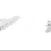 Bachmann Schutzkontaktstecker weiss abschaltbar Wippschalter 2-p