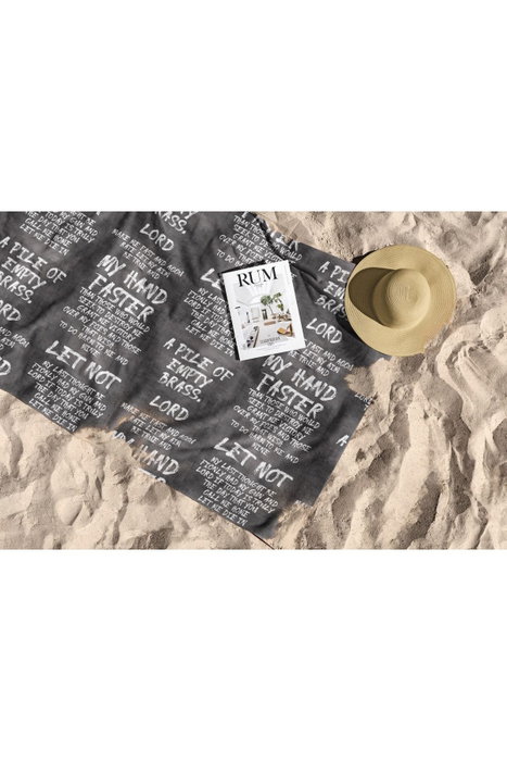Mijölnir Toalla de Playa Multicolor 70x130cm 70% Poliéster / 30% Poliamida 70