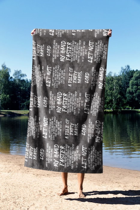 Mijölnir Toalla de Playa Multicolor 70x130cm 70% Poliéster / 30% Poliamida 70