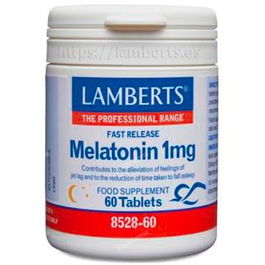 LAMBERTS Melatonina 1Mg Liberación Rápida 60 Comprimidos