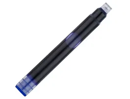 Belius Cartuchos de tinta estilográfica azul, caja de 6 unidades