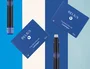Belius Cartuchos de tinta estilográfica azul, caja de 6 unidades