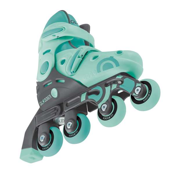 Hape Patines en Línea Infantiles 2 en 1 para Niños, Talla 30-34, Color Menta