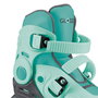 Hape Patines en Línea Infantiles 2 en 1 para Niños, Talla 30-34, Color Menta