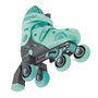 Hape Patines en Línea Infantiles 2 en 1 para Niños, Talla 30-34, Color Menta