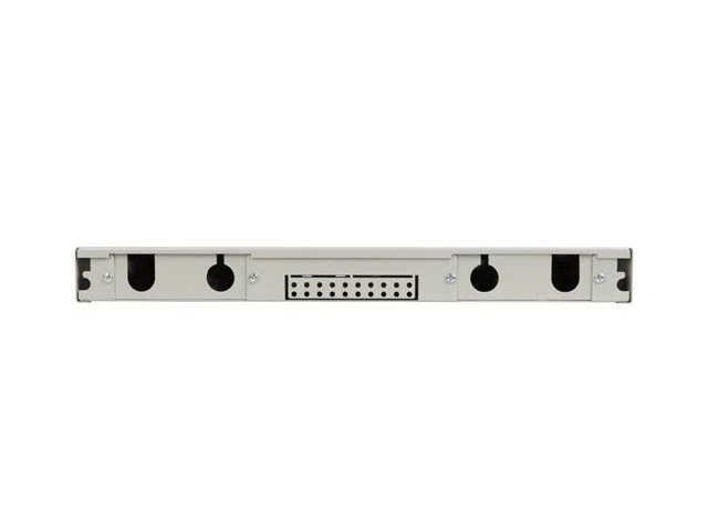 Lanberg FOP1-24SS-LDS Panel de Parcheo Fibra 24xSCSX 12xLCDX 1U, Montaje en Rack 19", Gris, Acero