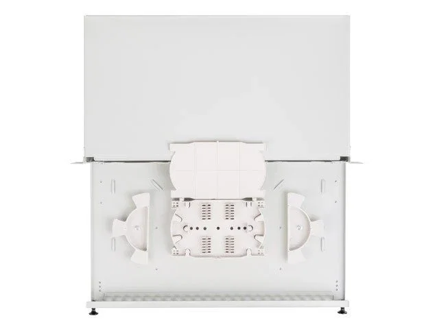 Lanberg FOP1-24SS-LDS Panel de Parcheo Fibra 24xSCSX 12xLCDX 1U, Montaje en Rack 19", Gris, Acero