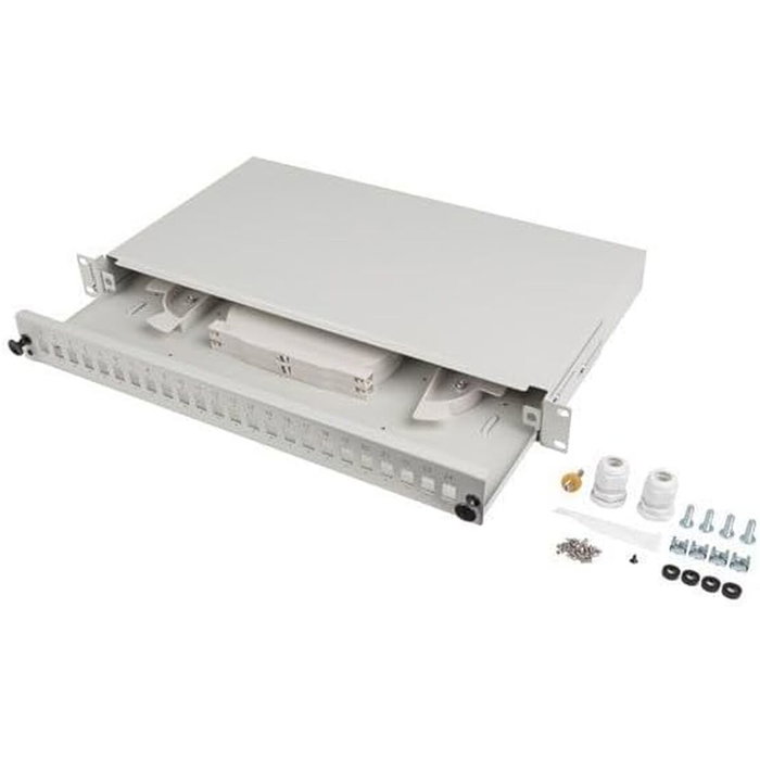 LANBERG Panel de parcheo 19 pulg. 24xSC/UPC + 12xLC/UPC Gris FOP1-24SS-LDS LANBERG Panel de parcheo 19 pulg. 24xSC/UPC + 12xLC/UPC Gris FOP1-24SS-LDS