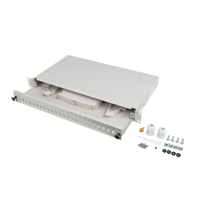 LANBERG Panel de parcheo 19 pulg. 24xSC/UPC + 12xLC/UPC Gris FOP1-24SS-LDS LANBERG Panel de parcheo 19 pulg. 24xSC/UPC + 12xLC/UPC Gris FOP1-24SS-LDS