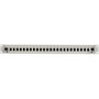 LANBERG Panel de parcheo 19 pulg. 24xSC/UPC + 12xLC/UPC Gris FOP1-24SS-LDS