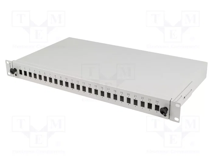 LANBERG FOP1-24SS-LDS Panel de conexión de fibra óptica 1U