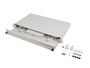LANBERG Panel de parcheo 19 pulg. 24xSC/UPC + 12xLC/UPC Gris FOP1-24SS-LDS