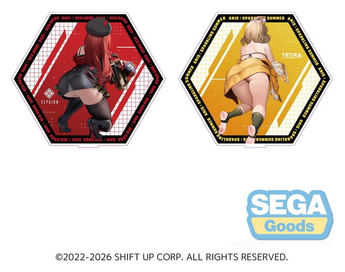 Sega Soporte acrílico PtZ Double-Sided Rapi: Red Hood/ Anis: Sparkling Summer 25 cm