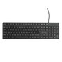 eSTUFF G220 Teclado USB con cable, Layout Nordic, tamaño completo, perfil bajo, teclas silenciosas