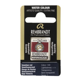 Rembrandt Acuarela Pastilla Rojo Venecia 349