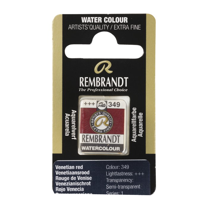 Rembrandt Acuarela Pastilla Rojo Venecia 349 Rembrandt Acuarela Pastilla Rojo Venecia 349