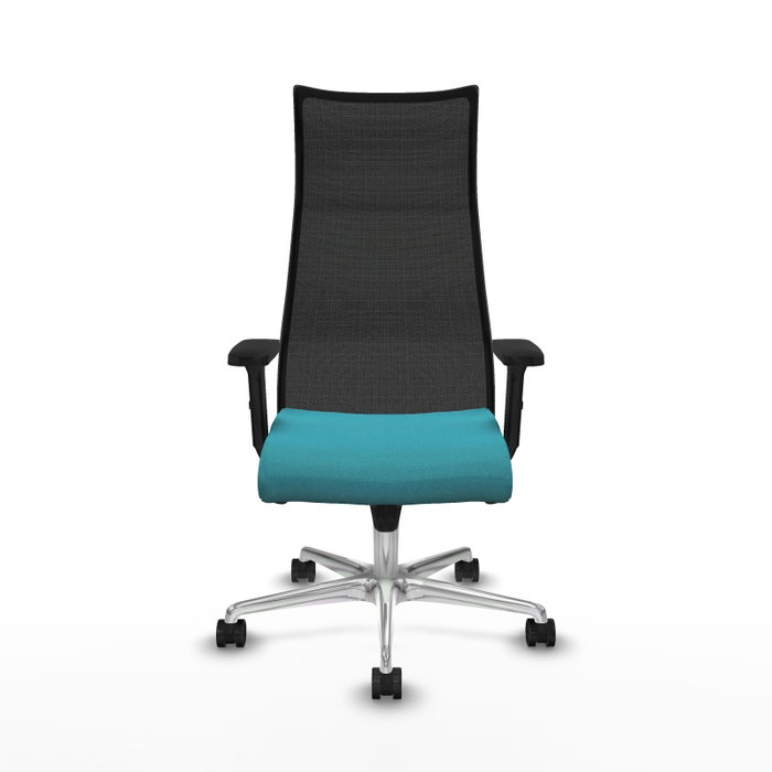 PIQUERAS Y CRESPO Sillón Albacete Turquesa y Negro