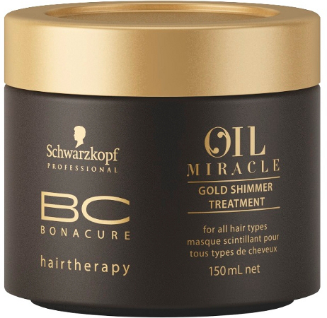 Schwarzkopf Bc Oil Miracle Gold Shim.Cure Tratamiento Capilar con Oro 150 mL