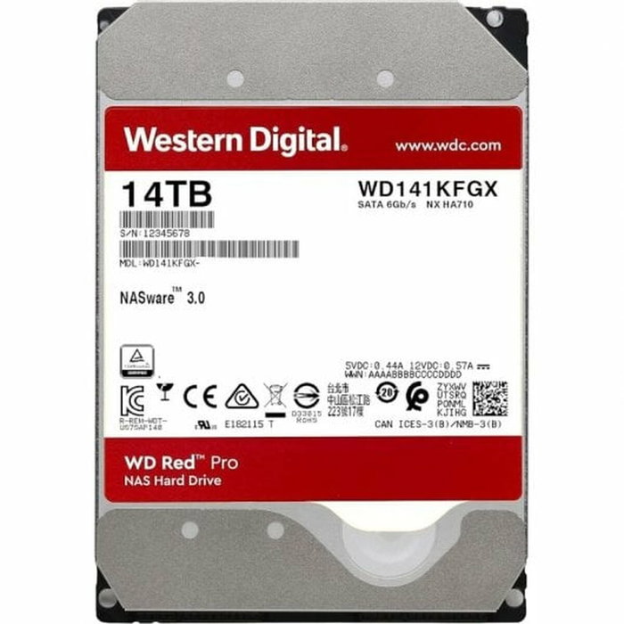 Western Digital Red WD142KFGX 14 TB 7200 RPM 3.5-inch NAS HDD