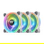 Thermaltake Riing Trio 12 RGB Radiator Fan White TT Premium Edition Ventilador 120mm Blanco Iluminación LED